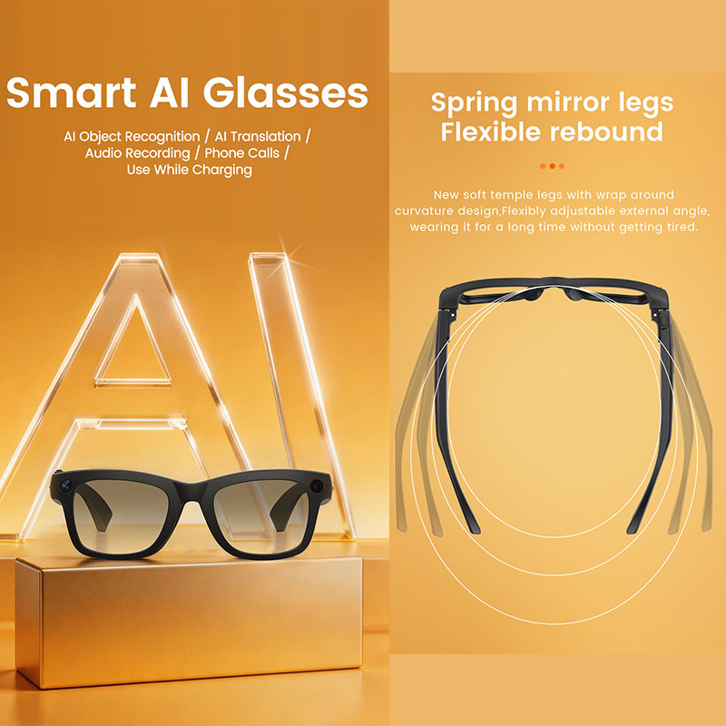 AI Smart Glasses 800W Camera A - Audio Music Ai 리뷰 및 가격