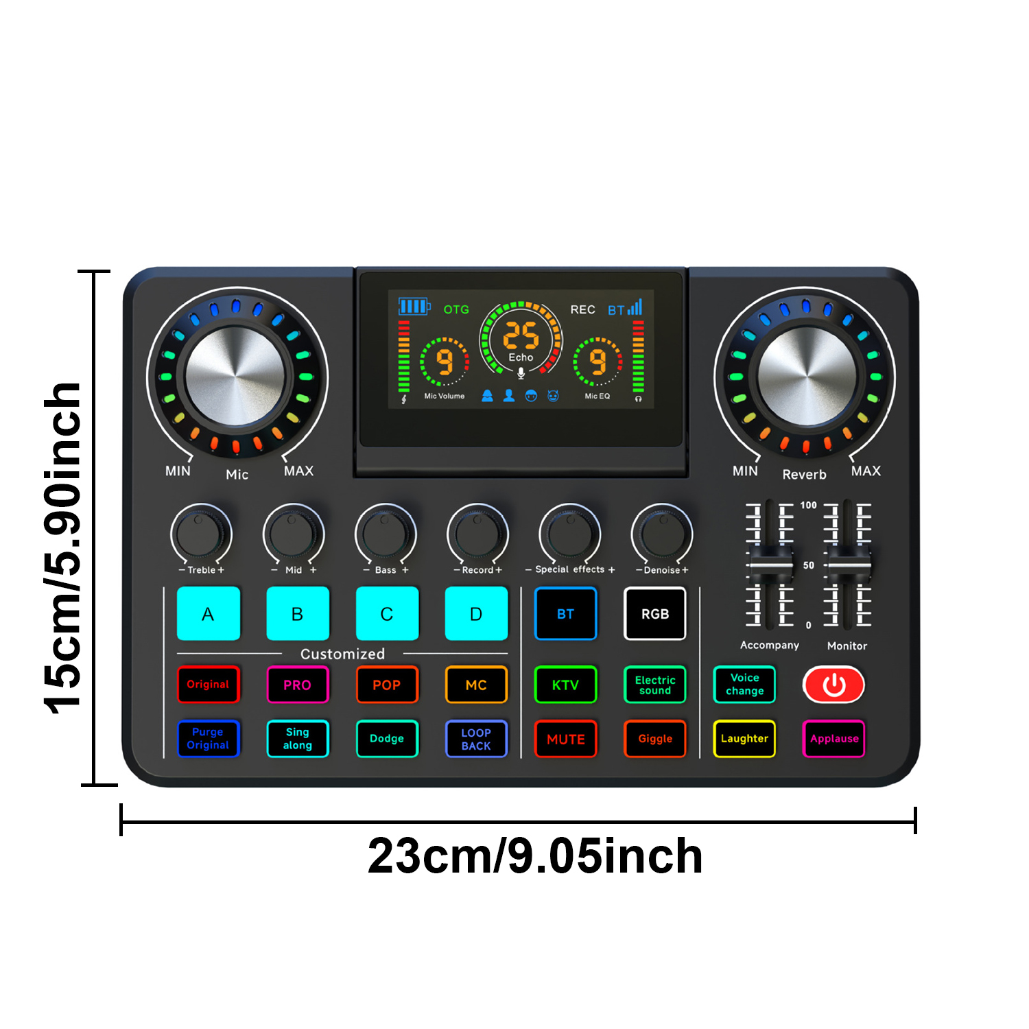 Audio Mixer, Live Sound Card w - Audio Music Changer 리뷰 및 가격