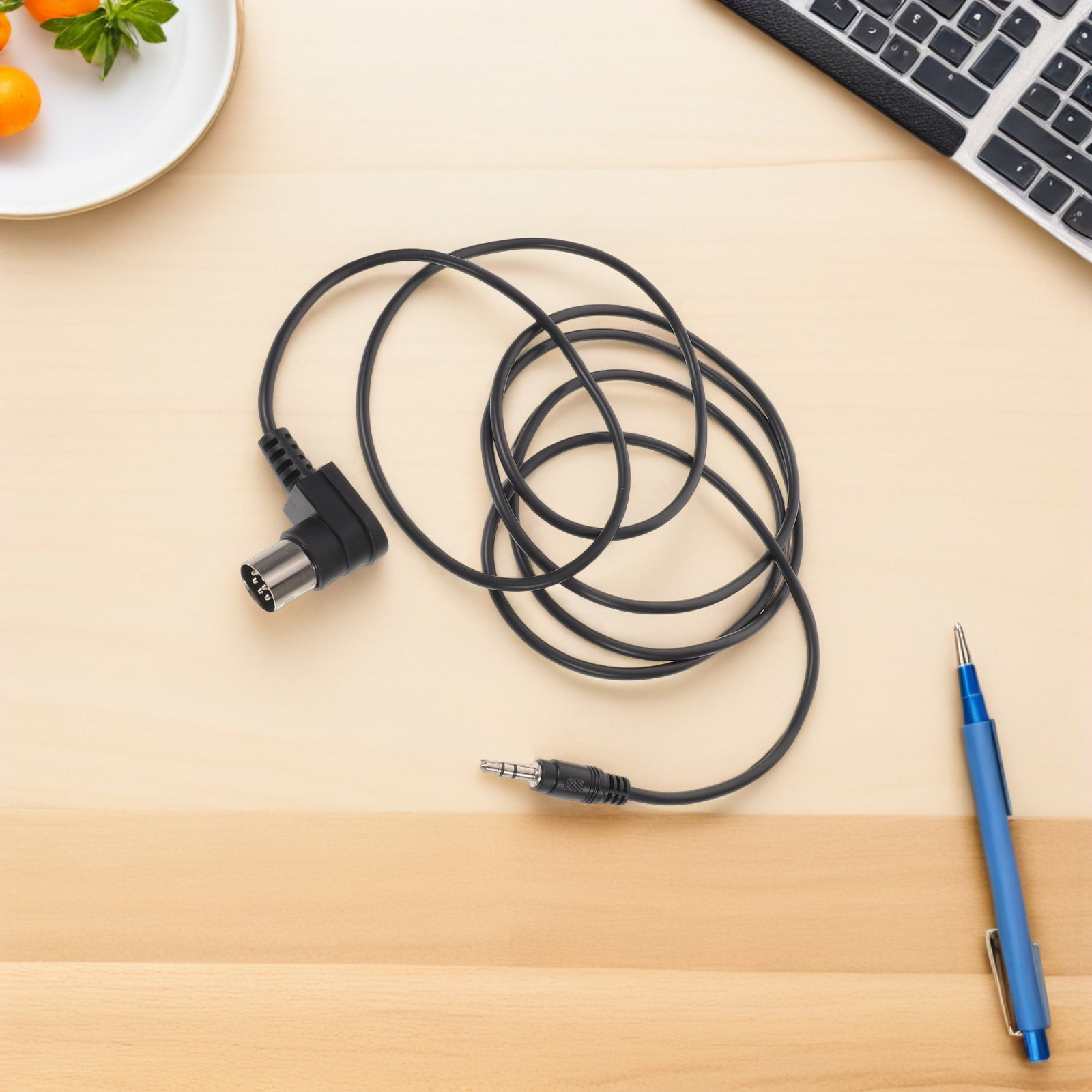 Stereo 3.5 Mm to Midi Din Lead - Audio Music For 리뷰 및 가격