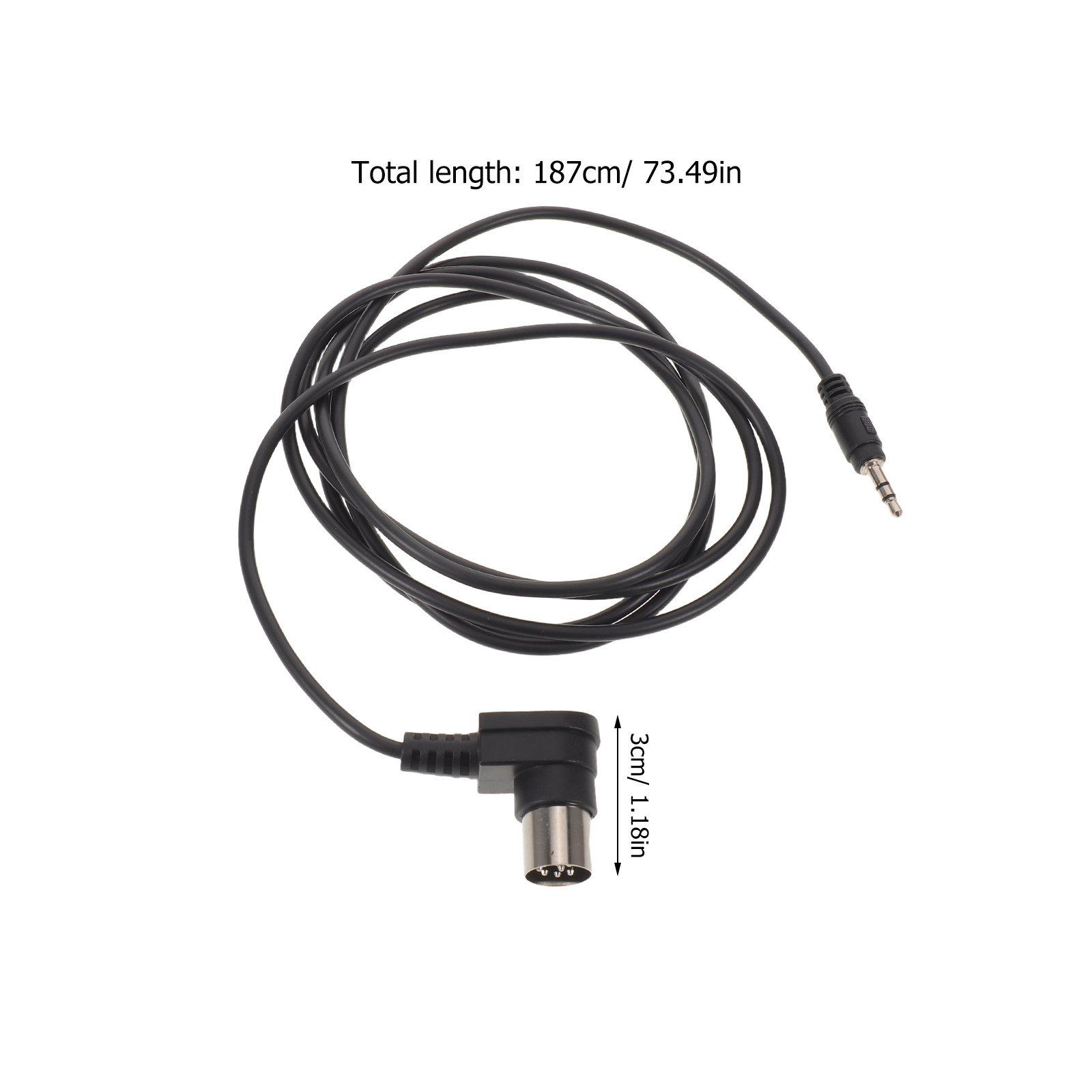 Stereo 3.5 Mm to Midi Din Lead - Audio Music For 리뷰 및 가격