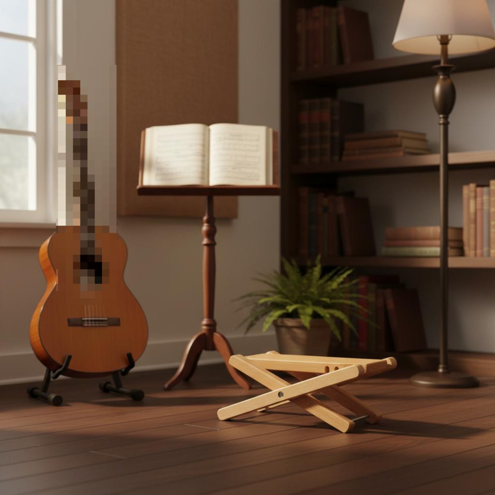 Adjustable Guitar Footrest Stu - Music Stand Folding 리뷰 및 가격