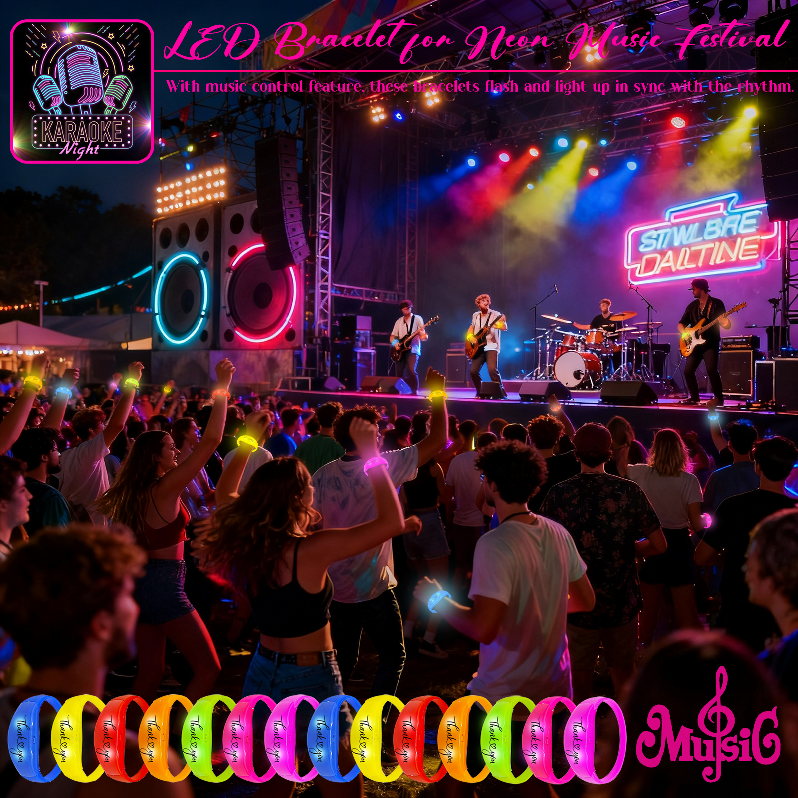 20-200Pcs Music And Sound Acti - Audio Music Light 리뷰 및 가격