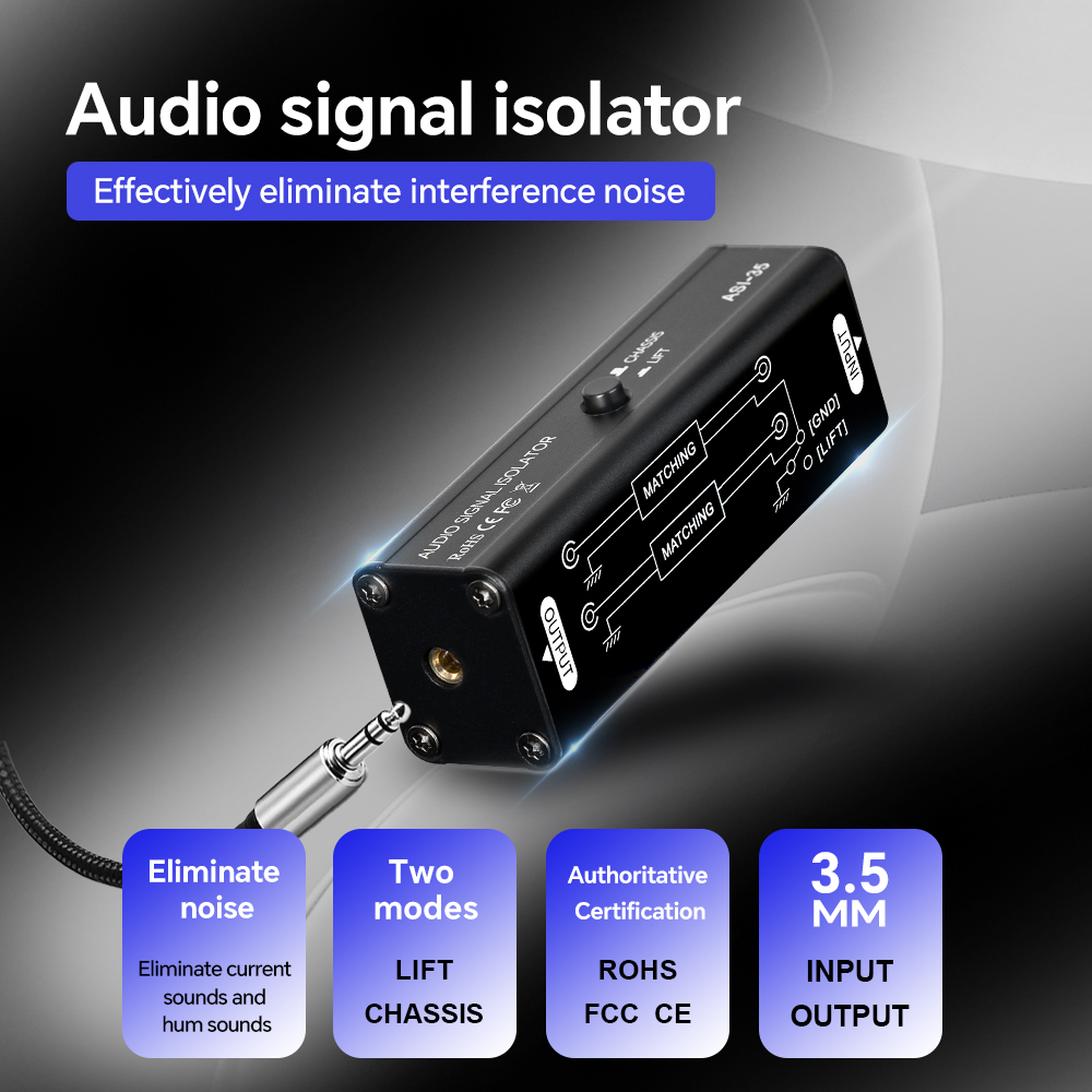Portable 3.5MM AUX Ground Loop - Audio Music Isolator 리뷰 및 가격