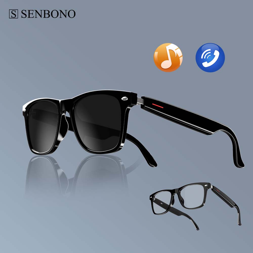 SENBONO E13 Smart Glasses:Blue - Audio Music Light 리뷰 및 가격